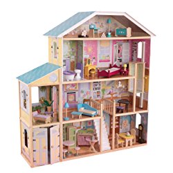 casa delle barbie in legno