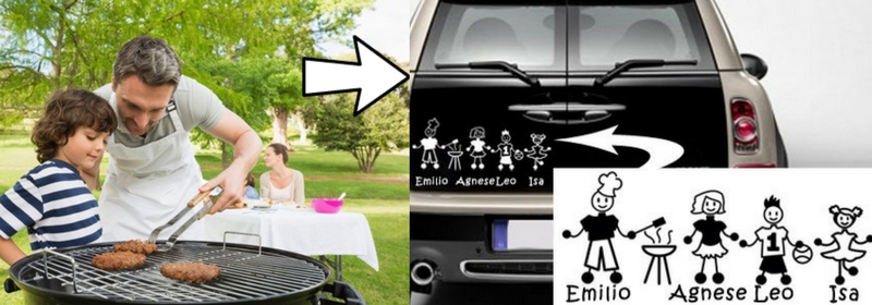 Sticker Barbecue